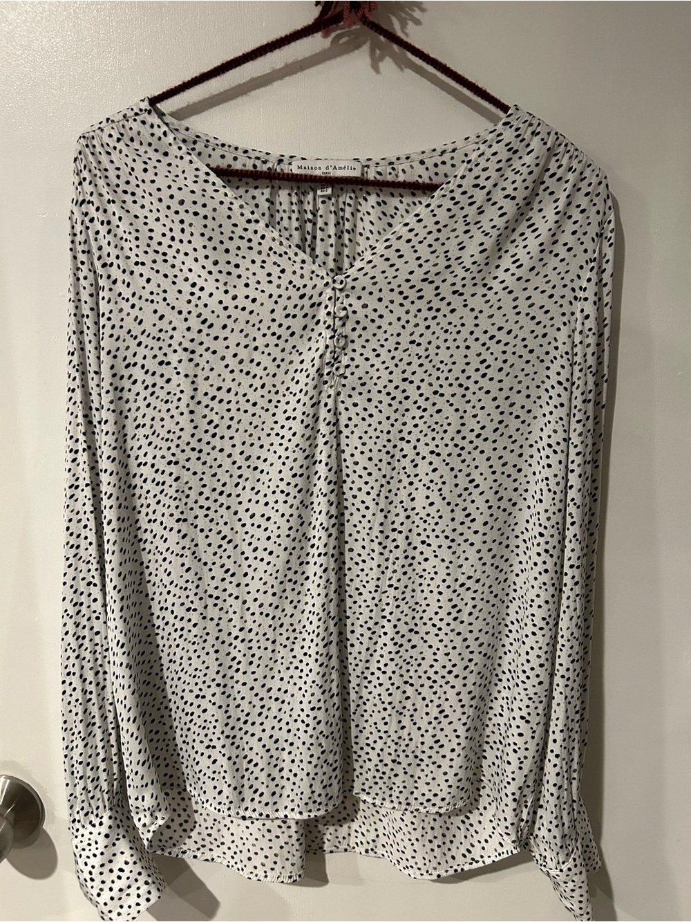 Maison d’Amélie long sleeve blouse